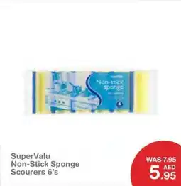 Choithrams SuperValu Non-Stick Sponge Scourers 6's offer