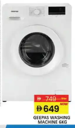 Mango Hypermarket LLC GEEPAS Washer / Dryer offer