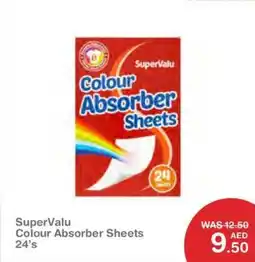 Choithrams SuperValu Colour Absorber Sheets 24's offer