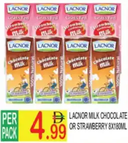 Dream Land Center Lacnor milk chocolate or strawberry offer