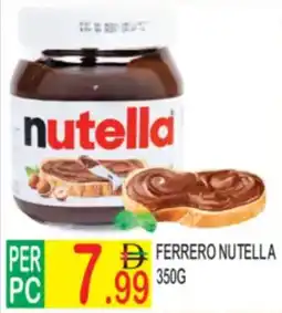 Dream Land Center Ferrero nutella offer