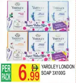 Dream Land Center Yardley london soap offer