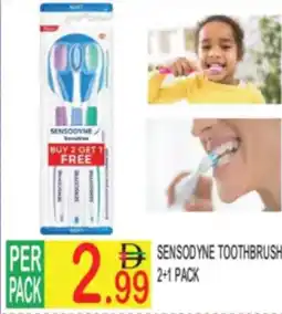 Dream Land Center Sensodyne toothbrush offer