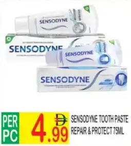 Dream Land Center Sensodyne tooth paste repair & protect offer