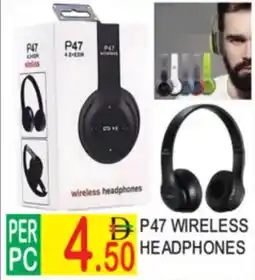 Dream Land Center P47 wireless headphones offer