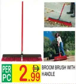 Dream Land Center Broom brush with handle offer