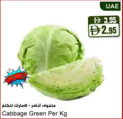 Almaya supermarket Cabbage Green offer