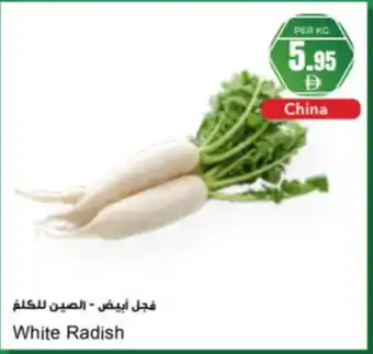 Almaya supermarket White Radish offer