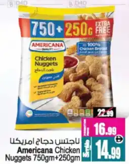 Ansar Mall Americana Chicken Nuggets offer