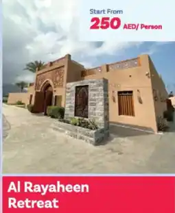 Ansar Mall Al Rayaheen Retreat offer