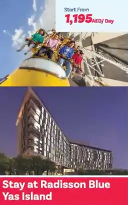 Ansar Mall Stay at Radisson Blue Yas Island offer