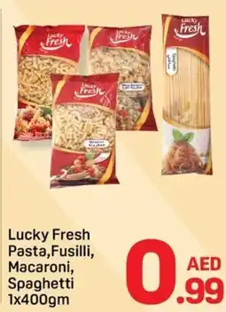 Day To Day Lucky Fresh Pasta, Fusilli, Macaroni, Spaghetti offer