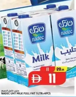 Safari Hypermarket Nadec uht milk full fat offer