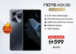 Lulu Hypermarket Note 40x 5G offer