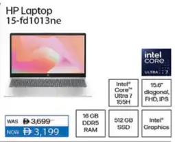 Lulu Hypermarket HP Laptop 15-FD1013NE offer