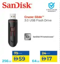 Lulu Hypermarket Cruzer Glide 3.0 USB Flash Drive offer