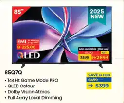 Lulu Hypermarket QLED TV 85Q7Q offer