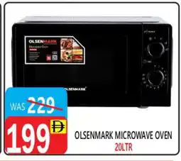 United Hypermarket OLSENMARK Microwave Oven offer