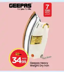 Mark & Save GEEPAS Ironbox offer