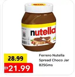 Mark & Save NUTELLA Chocolate Spread offer
