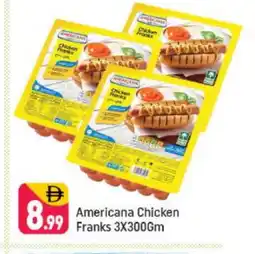 Shaklan AMERICANA Chicken Franks offer