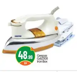 Bigmart GEEPAS Ironbox offer