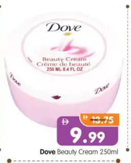 Al Madina Hypermarket DOVE Face cream offer