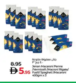 Lulu Hypermarket JENAN Macaroni offer