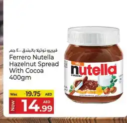Kenz Hypermarket NUTELLA Chocolate Spread offer