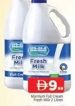 Al Madina MARMUM Fresh Milk offer