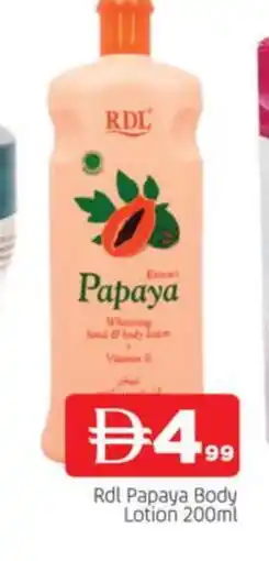 Al Madina RDL Body Lotion & Cream offer