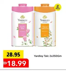 Mark & Save YARDLEY Talcum Powder offer