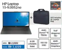 Lulu Hypermarket HP Laptop 15-fc0052ne offer