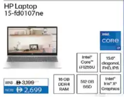 Lulu Hypermarket HP Laptop 15-fd0107ne offer