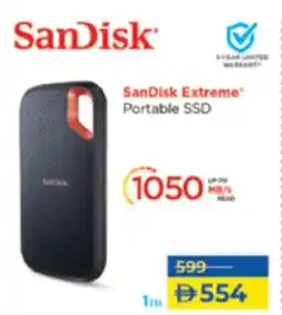 Lulu Hypermarket SanDisk Extreme Portable SSD offer