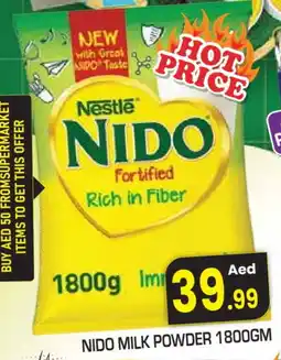 Baniyas Spike Hypermarket NIDO Milk Powder offer