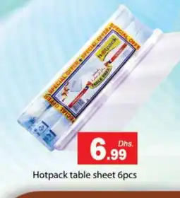 Gulf Hypermarket HOTPACK Table Sheet offer