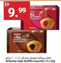 Britannia Cake Muffills Assorted