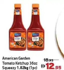 Al Hoot American Garden Tomato Ketchup Squeezy offer