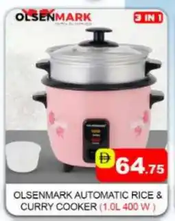 Mango Hypermarket LLC OLSENMARK Rice Cooker offer
