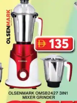 Grand Hyper Market OLSENMARK Mixer / Grinder offer