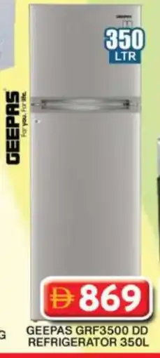 Grand Hyper Market GEEPAS Refrigerator offer