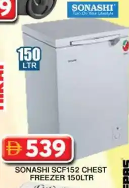 Grand Hyper Market SONASHI Freezer offer