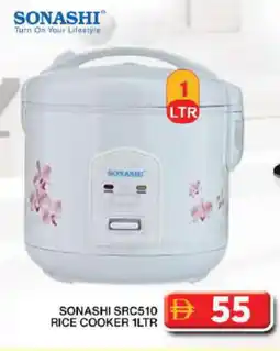 Grand Hyper Market SONASHI Rice Cooker offer