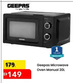 Mark & Save GEEPAS Microwave Oven offer
