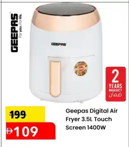 Mark & Save GEEPAS Air Fryer offer