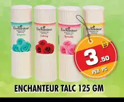 Night to Night Hypermarket Enchanteur Talcum Powder offer