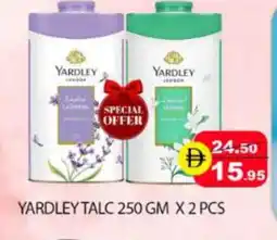 Mango Hypermarket LLC YARDLEY Talcum Powder offer
