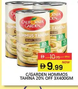 Mango Hypermarket LLC CALIFORNIA GARDEN Tahina & Halawa offer