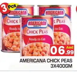 Baniyas Spike Hypermarket AMERICANA Chick Peas offer